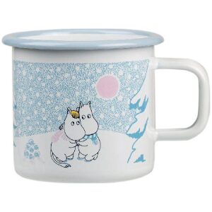 Mummi emaljekopp 0,37L La det snø