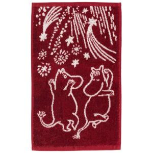 Mummi håndkle 30x50cm Festlige Stunder Rød