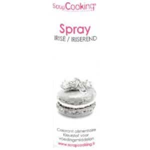 Scrap Cooking Matfarge Spray Sølv 75ml