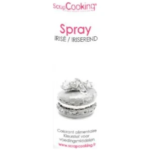 Scrap Cooking Matfarge Spray Sølv 75ml