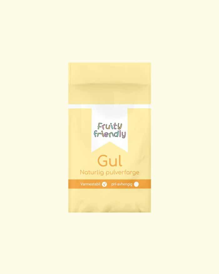 Pulverfarge Gul 10g