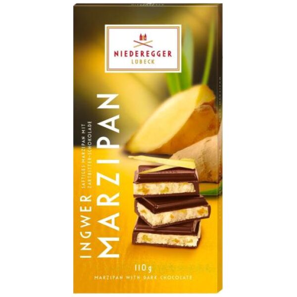 Niederegger Lübeck Marsipan Ingefær 110g