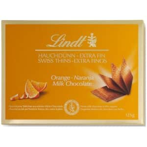 Lindt Thins Milk Orange 125gr