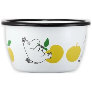 Mummi Emaljebolle 0,3L Epler Gul