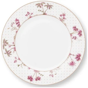 Pip Studio Fat Jolie Dots Gull Rosa 21cm