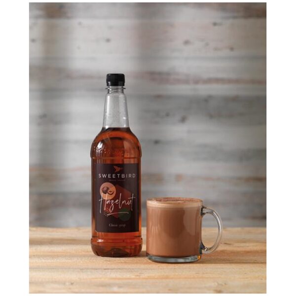 Sweetbird Hazelnut sirup 1L - Bilde 2