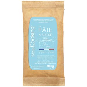 Scrap Cooking Fondant Lys Blå 250g