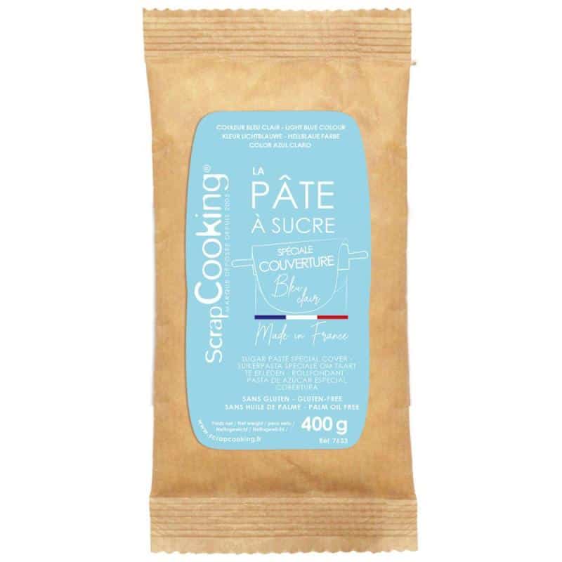 Scrap Cooking Fondant Lys Blå 250g