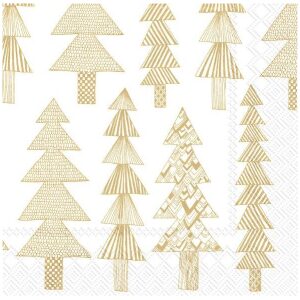 Marimekko servietter lunsj Kuusikossa white gold