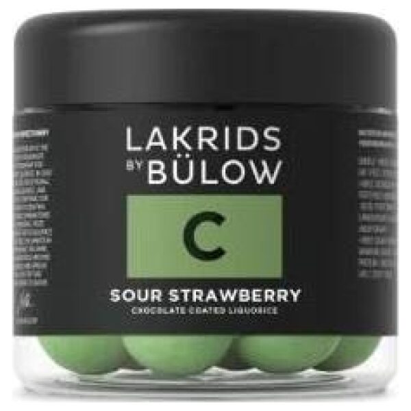 Lakrids by Bülow C Sour Strawberry Small