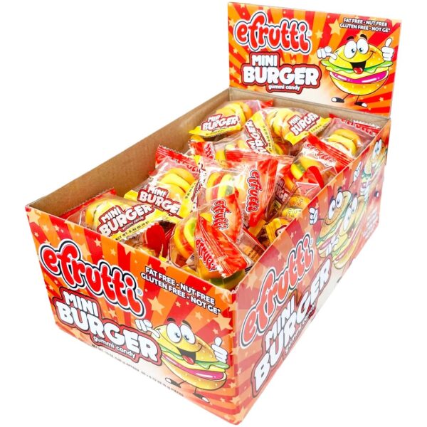 eFrutti Gummi Mini Burger - Bilde 2