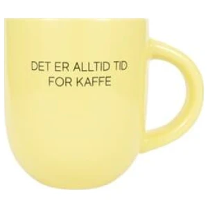 Lea Krus Det er alltid tid for kaffe Gul