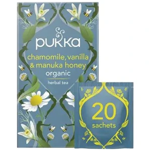 Pukka Chamomile, Vanilla & Manuka Honey organic