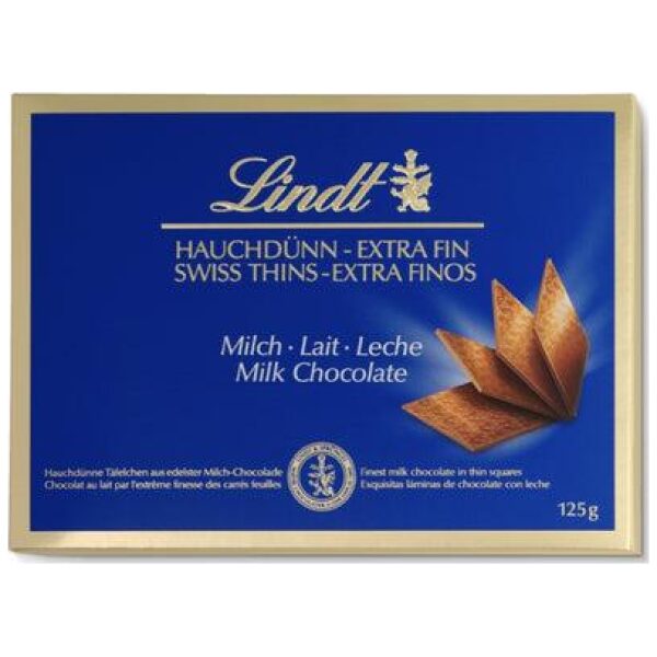 Lindt Thins Milk 125gr