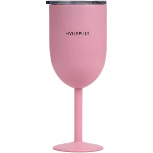 Termo-vinglass Hvilepuls Lys rosa