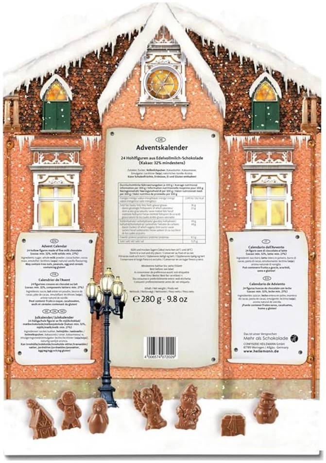Heilemann Adventskalender Hus 280g - Bilde 2