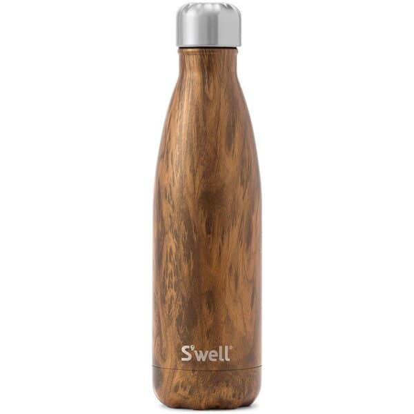 S'well drikkeflaske 500 ml Teakwood