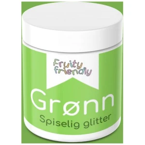 Spiselig Glitter Grønn