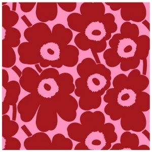 Marimekko Servietter Kaffe Mini Unikko Pinkkipinkki