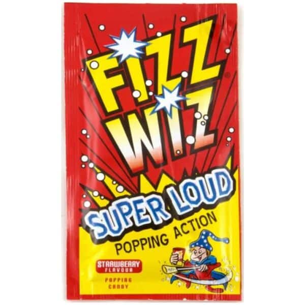 Fizz Wiz Popping Candy Strawberry 7g