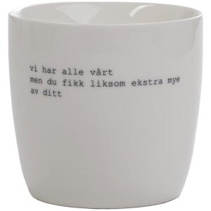 Søgne Krus Trygve Skaug Vi Har Alle Vårt