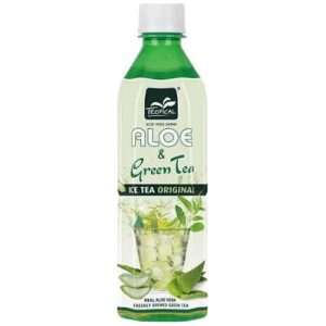Tropical Aloe Vera Drink Green Tea Original 500ml