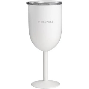 Termo-vinglass Hvilepuls - hvit