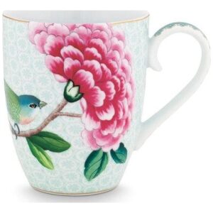 Pip Studio Krus XL 450ml Blushing Birds White