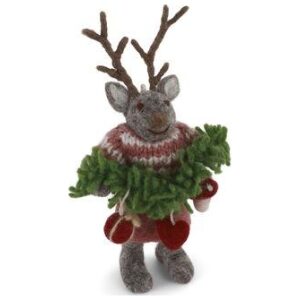 Gry & Sif Reinsdyr med Juletre