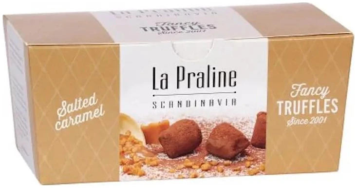 La Praline Scandinavia Trøfler Salt Karamell