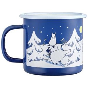 Mummikopp Emalje - Stjerneklar natt