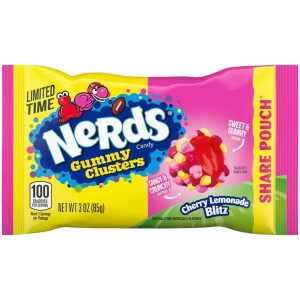 Nerds Gummy Clusters Cherry Lemonade Blitz 85g