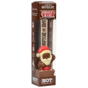 Mathilde Hot Chocolate Spoon with Santa 30g