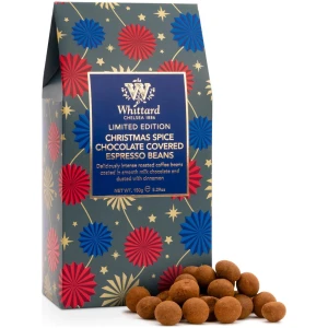 Whittard Sjokoladedekkede espressobønner med julekrydder