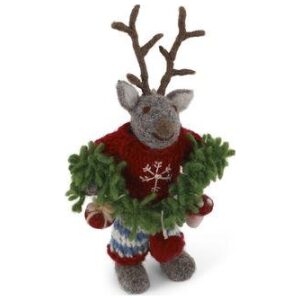 Gry & Sif Reinsdyr med Bukse og Juletre