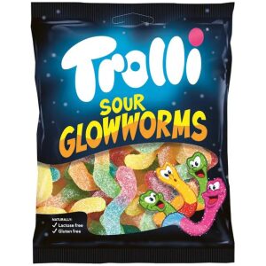 Trolli Sour Glowworms 100g
