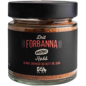 Drit Forbanna Røbb Rødt Kjøtt Glass 100g
