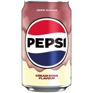 Pepsi Cream Soda Zero Sugar 330ml