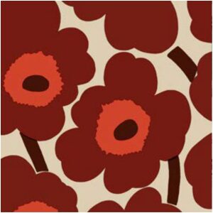 Marimekko Servietter Lunsj Unikko Punakerma