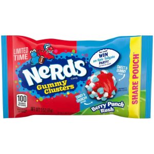 Nerds Gummy Clusters Berry Punch Rush 85g