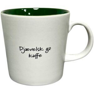 Nordnorsk Krus "Djævelsk god kaffe"