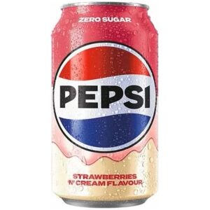 Pepsi Strawberries & Cream Zero Sugar 330ml