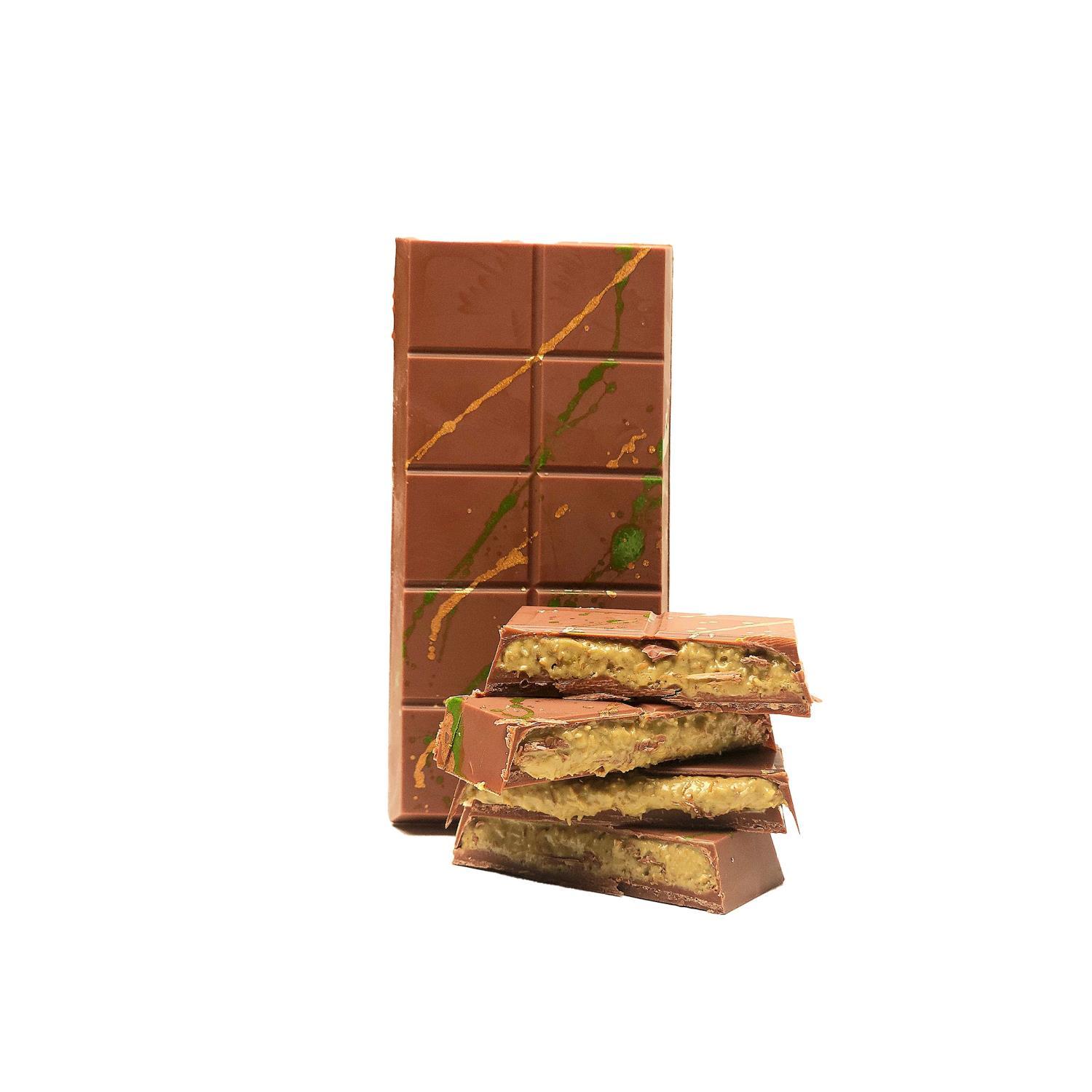 Håndlaget Dubai Sjokolade 200g