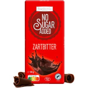 Frankonia No Sugar Added Mørk sjokolade 80g