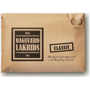 Bagsværd Lakrids Lakrisplate Classic 160g