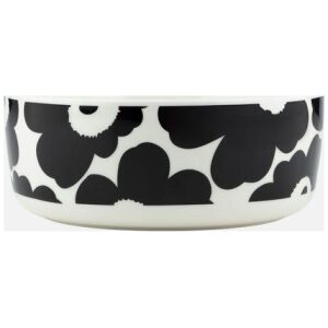Marimekko skål 1,5L Oiva / Unikko svart