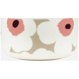 Marimekko skål 0,5L Oiva Unikko rosa/ sand
