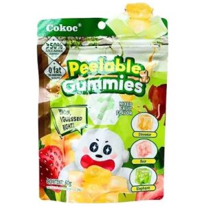 Cokoc Peelable Gummies Mixed Fruit 60gr