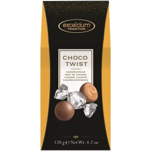 Excelcium Choco Twist Caramel 120g