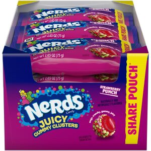 Nerds Gummy Clusters Strawberry Punch 75g